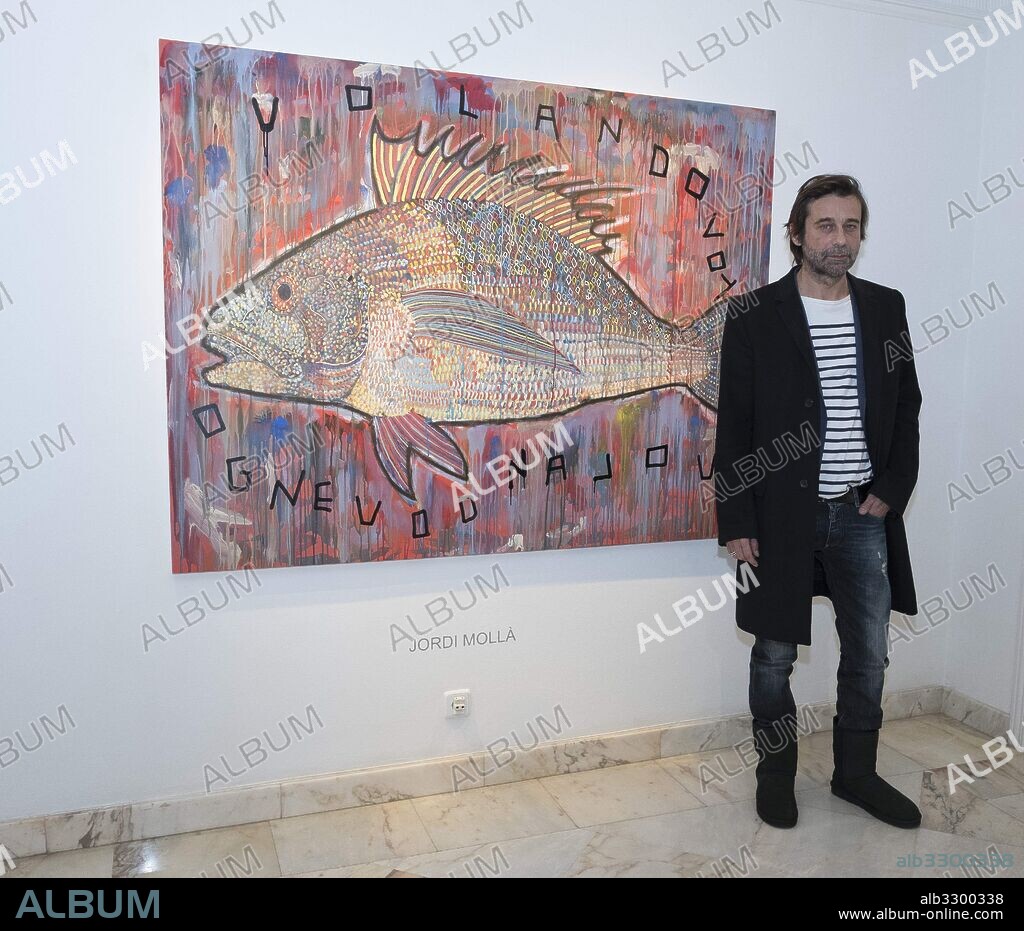 February 16, 2017 - Madrid, Spain - Jordi Molla presents his new painting exhibition at David Bardia Art Gallery on February 16, 2017 in Madrid, Spain. 16/02/2017