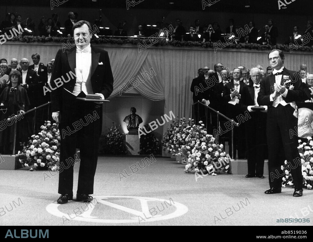 SWEDEN NOBEL 1984, NOBEL PRIZE WINNER IN PHYSICS, Carlo Rubbia Foto: Jan Collsiöö Kod: 1001 COPYRIGHT SCANPIX SWEDEN.