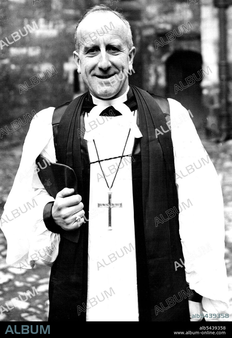 New Bishop Of Chelmsford Is Consecrated -- The New Bishop of Chelmsford, the Reverend Sherard Falkner Allison, after his consecration by the Archbishop of Canterbury in Westminister Abbey. He is to be enthroned in Chelmsford Cathedral on February 17th. February 2, 1951.