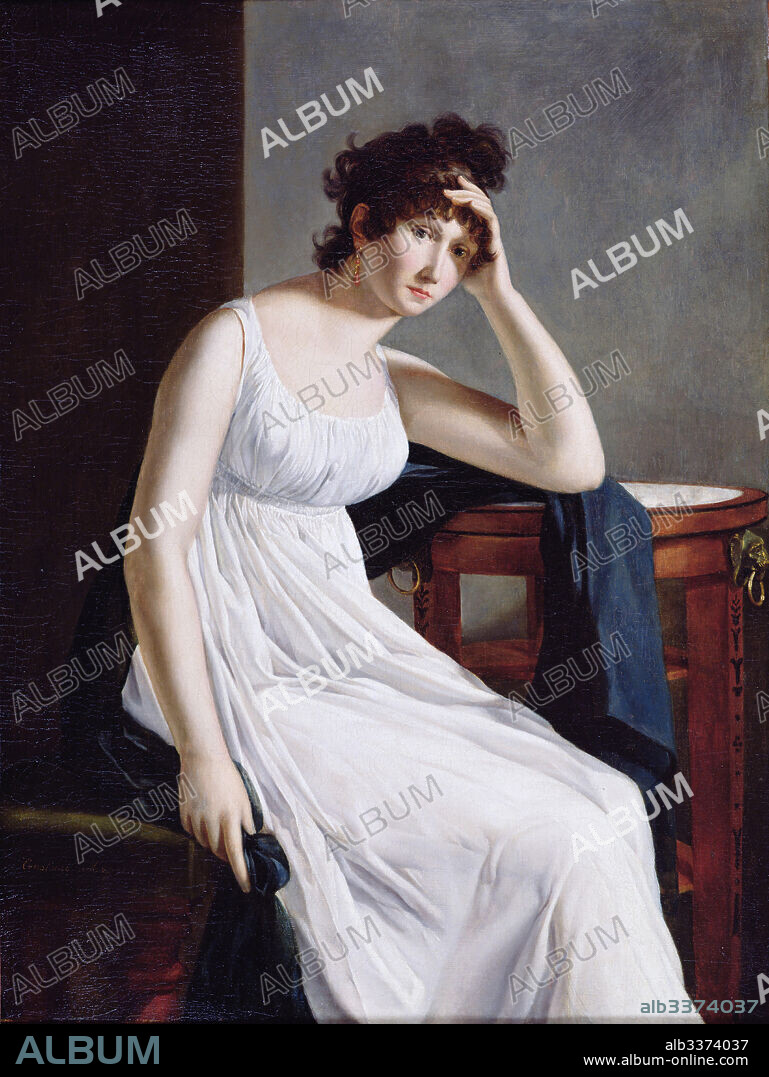 CONSTANCE MAYER. Self-Portrait.
