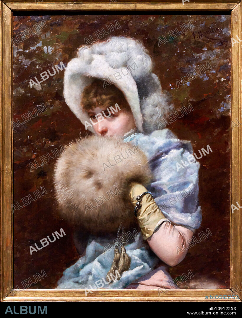 Winter 1882, Francesc Masriera, (Barcelona, 1842-1902), National Museum of Catalan Art, Museu Nacional d'Art de Catalunya, MNAC, Barcelona, Spain, Europe.