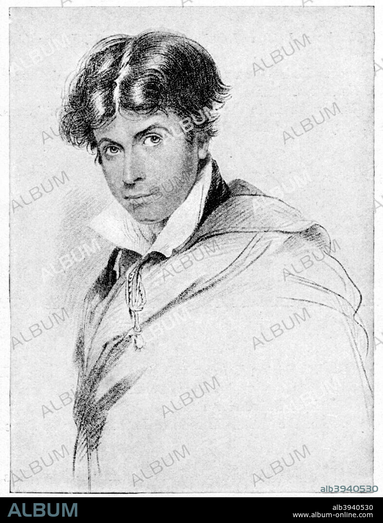 'Leigh Hunt', 1923. Published in The Outline of Literature, by John Drinkwater, London, 1923.