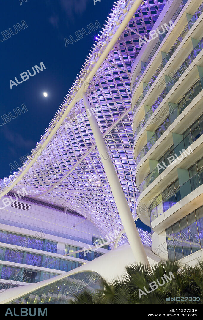 Yas Marina Hotel, Yas Island, Abu Dhabi, United Arab Emirates, Middle East.