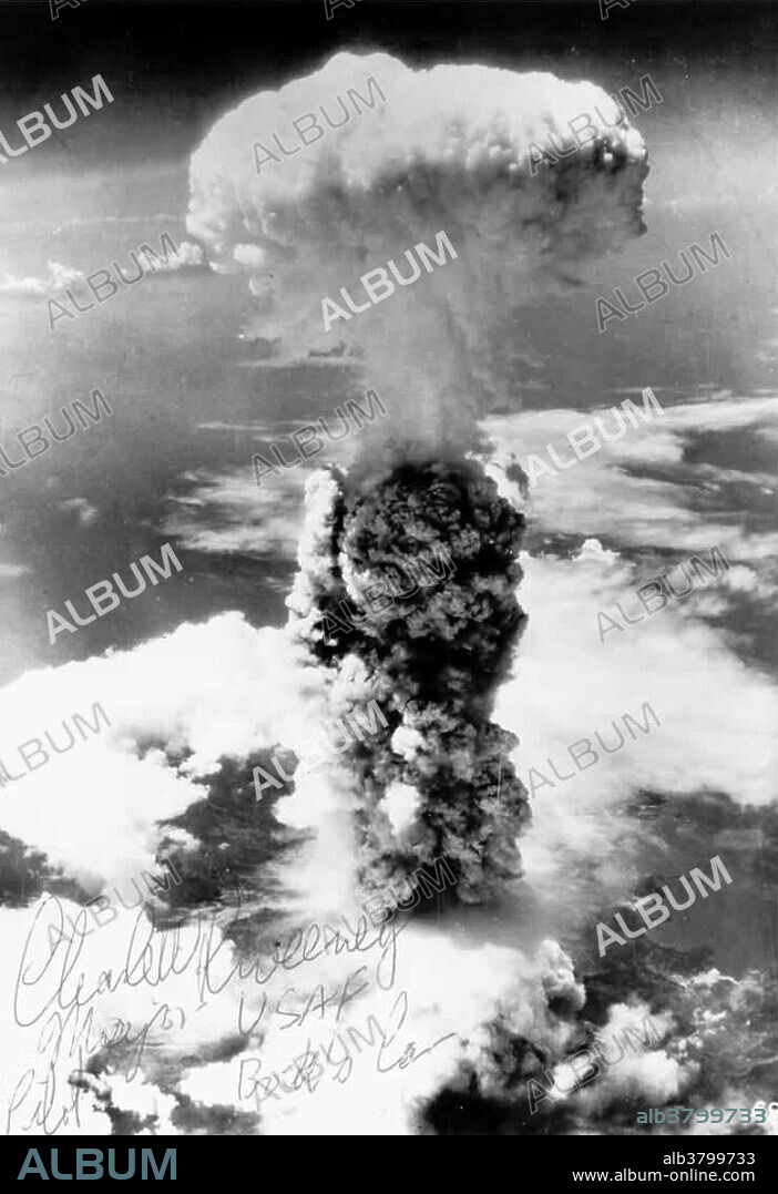 The bombing of Nagasaki on August 9th was the last major act of World War Two and within days the Japanese had surrendered. Nagasaki was a major shipbuilding city and a large military port. But it was not a favored target as it had been bombed five times in the previous twelve months and any damage caused by an atomic bomb would have been difficult to assess. Fat Man was a very effective bomb. Its blast was bigger than Little Boy's but its impact was reduced by the natural topography of the city. Where the bomb blast hit at its peak, massive damage was done. An area about 2.3 miles by 1.9 miles was destroyed. In 1953, a report by the US Strategic Bombing Survey put the number of deaths at 35,000, wounded at 60,000 and 5,000 missing. In 1960, the Japanese put the number of dead at Nagasaki at 20,000 and the number of wounded at 50,000. Later, the Nagasaki Prefectural Office put the figure for deaths alone at 87,000 with 70% of the city's industrial zone destroyed.