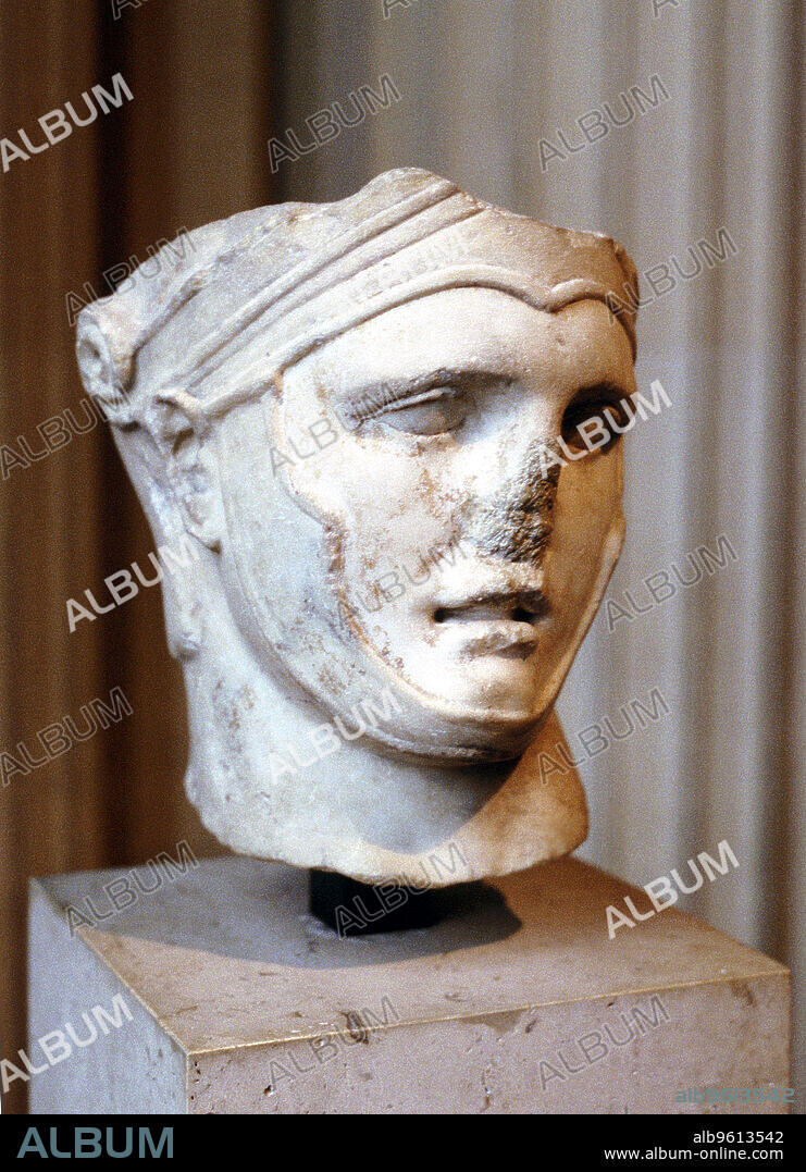 Bust of Seleucus I Nicator, Macedonian general, c4th-3rd century BC. Seleucus (c358-280 BC) accompanied Alexander the Great on his conquests. After the partition of Alexander's empire after his death, Seleucus ruled the Babylonian satrapy, founding the Seleucid dynasty.