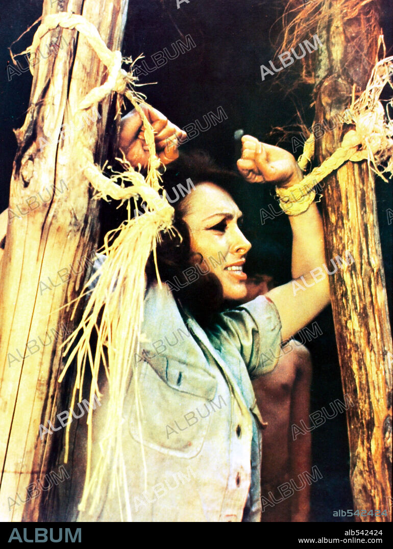 EMMANUELLE AND THE LAST CANNIBALS, 1977 (EMANUELLE E GLI ULTIMI CANNIBALI), directed by JOE D'AMATO. Copyright FLORA FILMS.