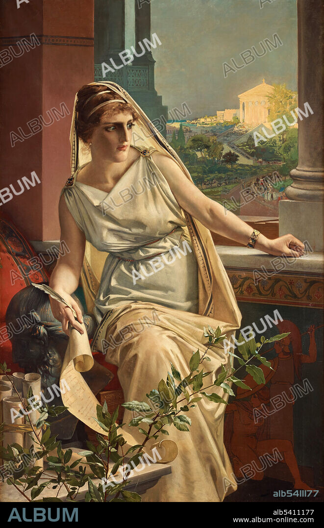 Hypatia, Julius Kronberg, 1889