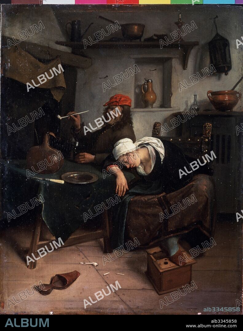 JAN HAVICKSZ STEEN. The Idlers.
