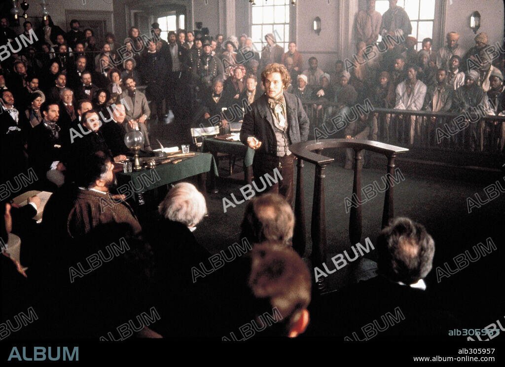 MATTHEW McCONAUGHEY in AMISTAD, 1997, directed by STEVEN SPIELBERG. Copyright TM & DREAMWORKS / COOPER, ANDREW.