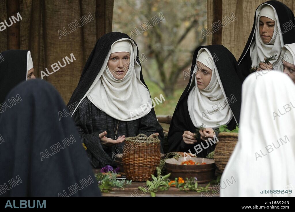 BARBARA SUKOWA in VISION: FROM THE LIFE OF HILDEGARD VON BINGEN, 2009 (VISION. AUS DEM LEBEN DER HILDEGARD VON BINGEN), directed by MARGARETHE VON TROTTA. Copyright CELLULOID DREAMS.
