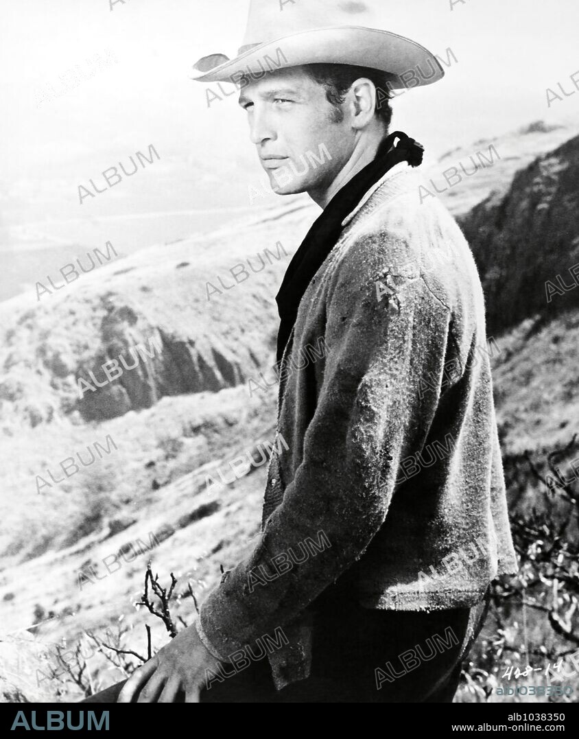 PAUL NEWMAN en EL ZURDO, 1958 (THE LEFT HANDED GUN), dirigida por ARTHUR PENN. Copyright WARNER BROTHERS.