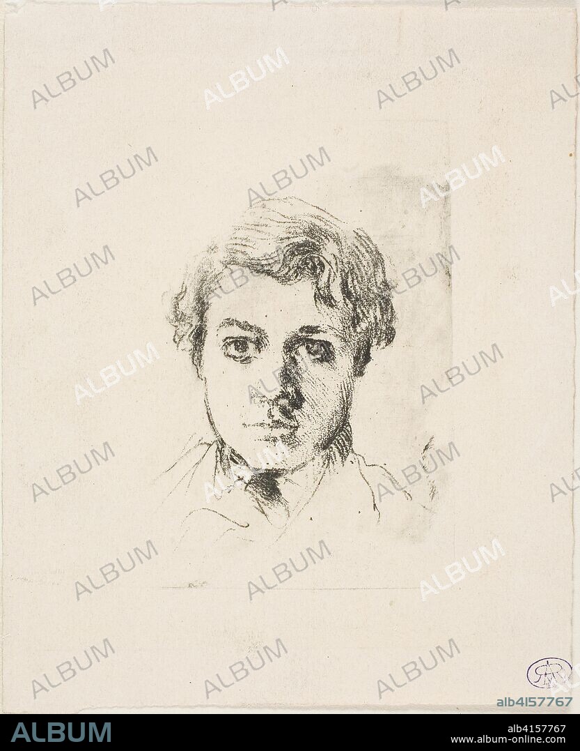 HILAIRE GERMAIN EDGAR DEGAS. René De Gas, the Artist's Brother. Edgar Degas; French, 1834-1917. Date: 1861-1862. Dimensions: 87 × 72 mm (image/plate); 133 × 108 mm (sheet). Soft ground etching on cream wove paper. Origin: France.