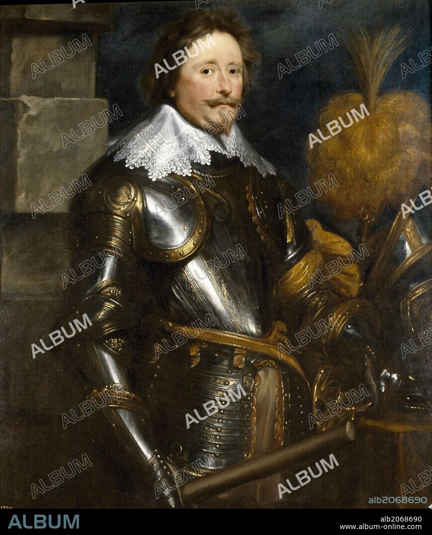 ANTHONY VAN DYCK. Antonio van Dyck / 'Frederick Henry, Prince of Orange', 1631-1632, Flemish School, Oil on canvas, 110 cm x 95 cm, P01482.