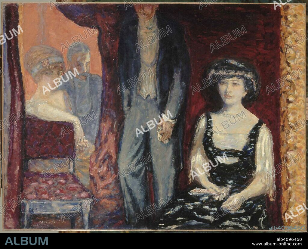 PIERRE BONNARD. La Loge (The Theatre Box).