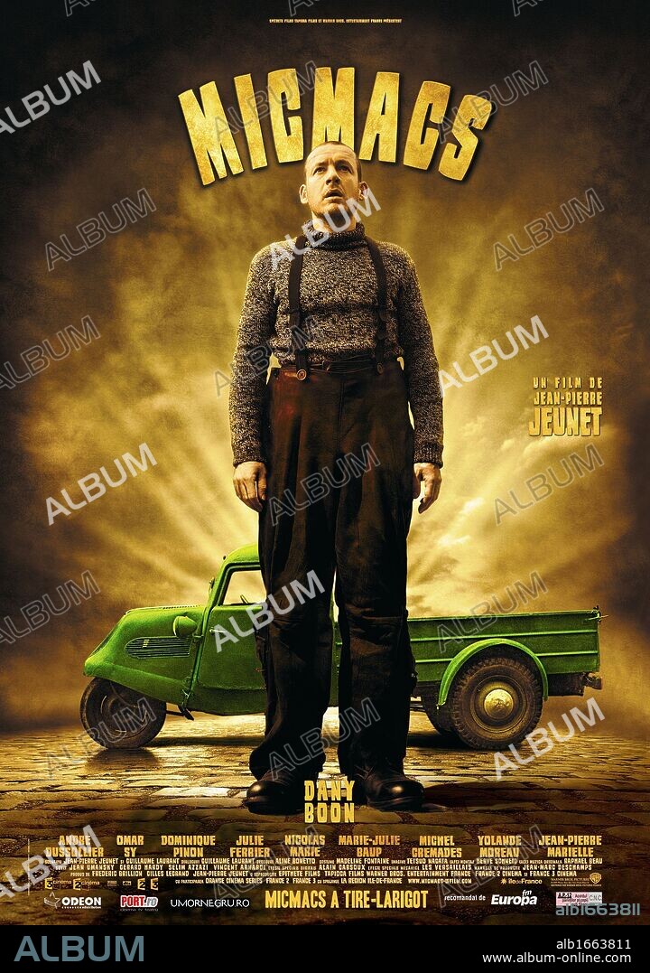 Poster de MICMACS, 2009 (MICMACS À TIRE-LARIGOT), dirigida por JEAN-PIERRE JEUNET. Copyright SONY PICTURES CLASSICS.