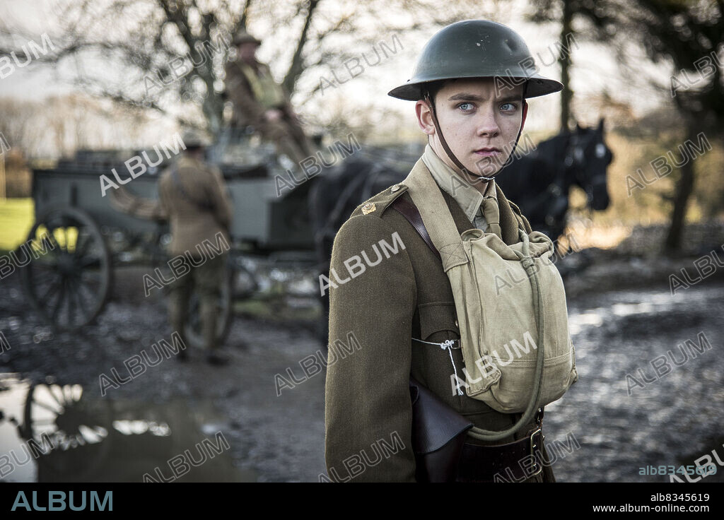 ASA BUTTERFIELD in JOURNEY'S END, 2017, directed by SAUL DIBB. Copyright British Film Company.