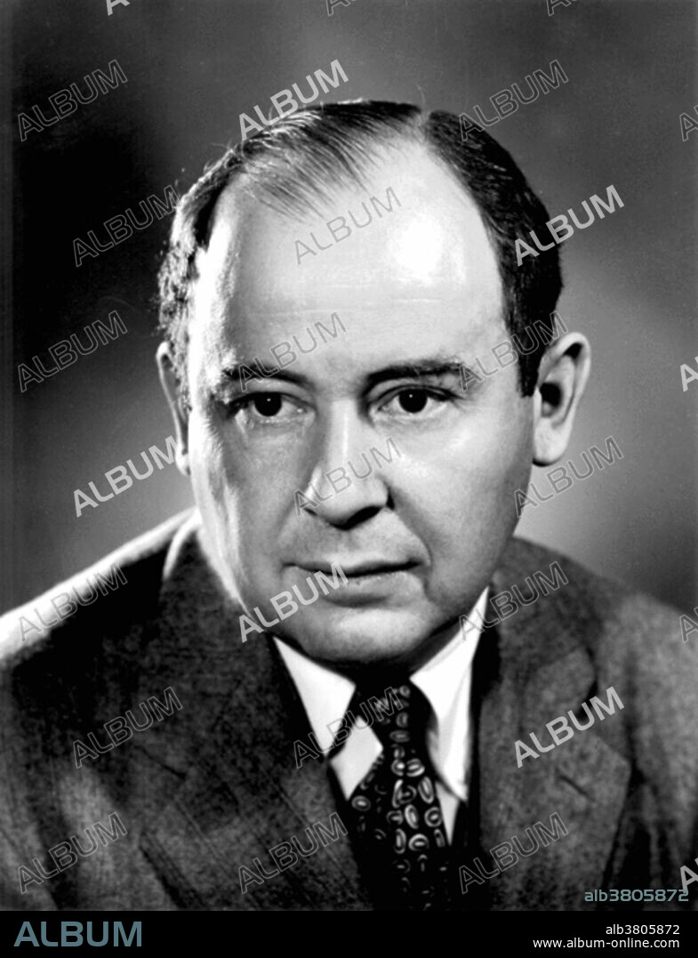 John von Neumann (December 28, 1903 - February 8, 1957) was a Hungarian-American mathematician and polymath who made major contributions to a vast number of fields, including mathematics (set theory, functional analysis, ergodic theory, geometry, numerical analysis, and many other mathematical fields), physics (quantum mechanics, hydrodynamics, and fluid dynamics), economics (game theory), computer science (linear programming), and statistics. He is generally regarded as one of the greatest mathematicians in modern history. Von Neumann was a pioneer of the application of operator theory to quantum mechanics, in the development of functional analysis. As principal member of the Manhattan Project his main contribution to the atomic bomb itself was in the concept and design of the explosive lenses needed to compress the plutonium core of the Trinity test device and the "Fat Man" weapon that was later dropped on Nagasaki. He was a key figure in the development of game theory and the concepts of cellular automata the universal constructor, and the digital computer. Von Neumann's mathematical analysis of the structure of self-replication preceded the discovery of the structure of DNA. In 1955, von Neumann was diagnosed with what was either bone or pancreatic cancer. He died in 1957 at the age of 57 while under military security lest he reveal military secrets while heavily medicated.