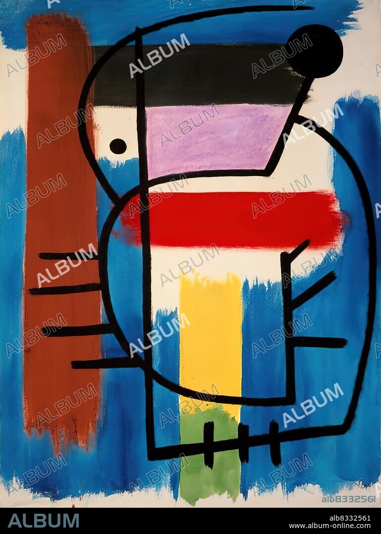 Joan Miro/ Mujer sentada, 1931. Óleo sobre papel. 63x46 cm.