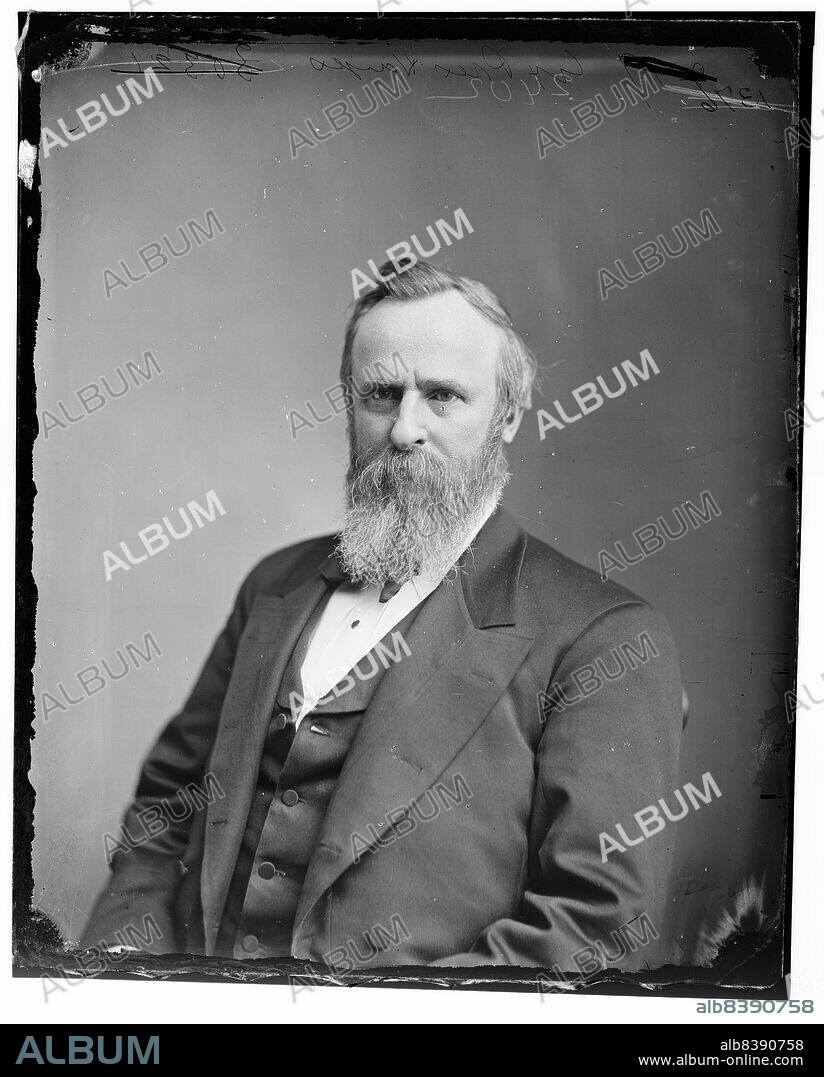 Hayes, President Rutherford B., between 1865 and 1880.