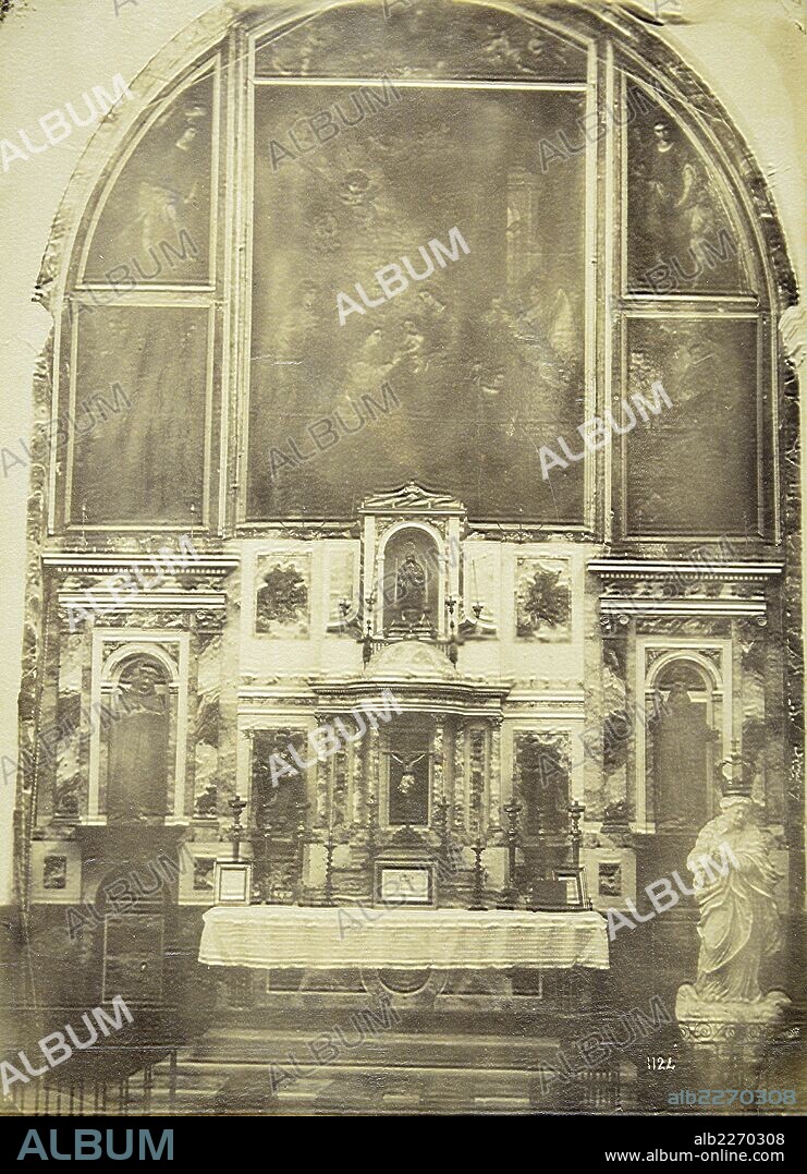 BARTOLOMÉ ESTEBAN MURILLO. Cádiz, Altar mayor de la Iglesia de Santa Catalina del Convento de Capuchinos de Cádiz.