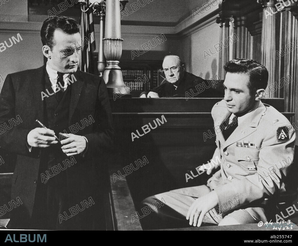 GEORGE C. SCOTT en ANATOMÍA DE UN ASESINATO, 1959 (ANATOMY OF A MURDER), dirigida por OTTO PREMINGER. Copyright COLUMBIA PICTURES.