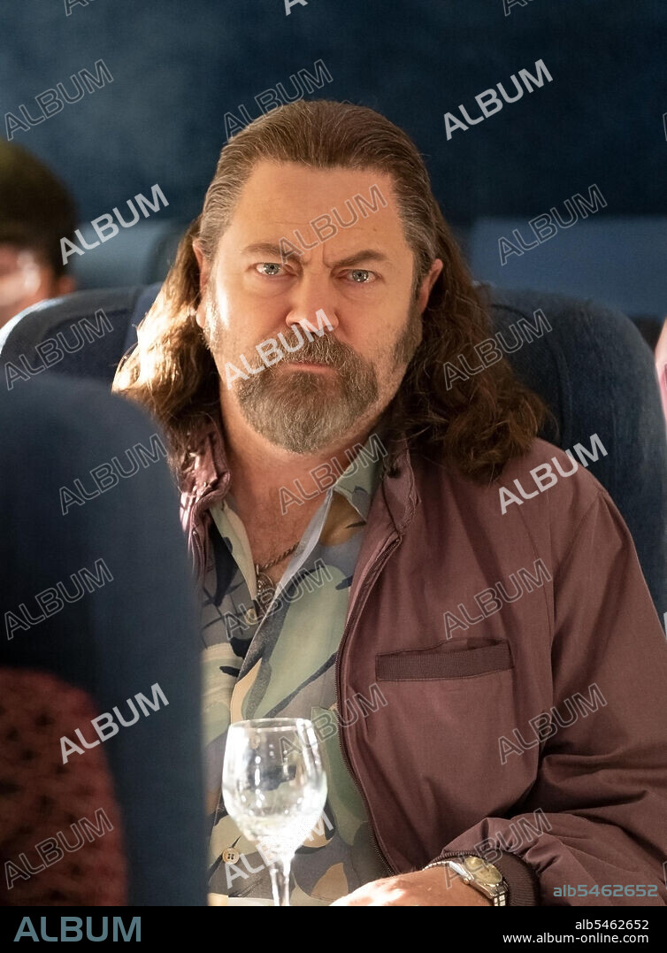 NICK OFFERMAN in PAM & TOMMY, 2022, directed by CRAIG GILLESPIE and HANNAH FIDELL. Copyright ANNAPURNA PICTURES.
