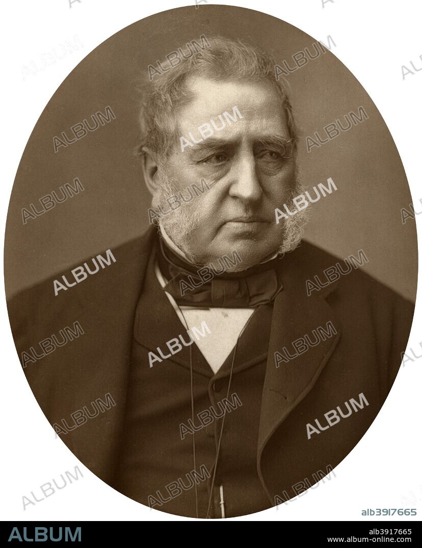 Sir Richard Malins, politician and jurist, 1882. From Men of Mark: a gallery of contemporary portraits of men distinguished in the Senate, the Church, in science, literature and art, the army, navy, law, medicine, etc. Photographed from life by Lock and Whitfield, with brief biographical notices by Thompson Cooper. (Conducted by G. C. Whitfield.) (London, 1876-1883).