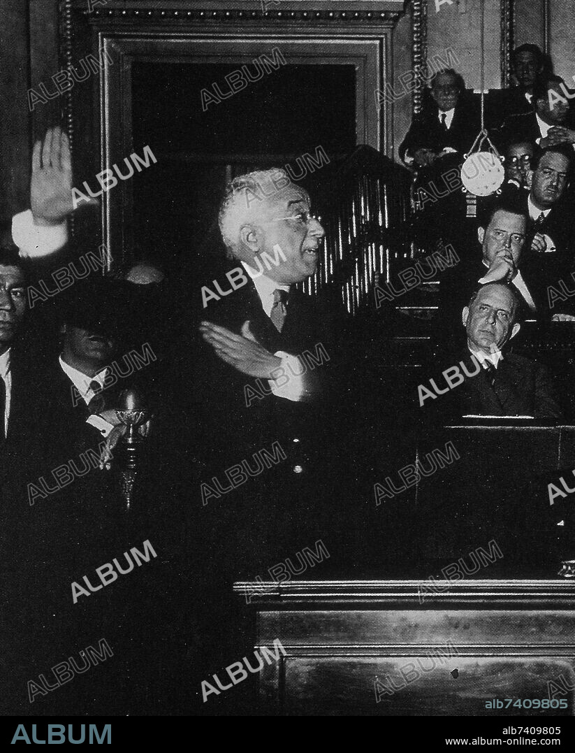 DISCURSO DE APERTURA DE LAS CORTES EN LA II REPUBLICA POR NICETO ALCALA ZAMORA, 14 DE  JULIO DE 1931.
