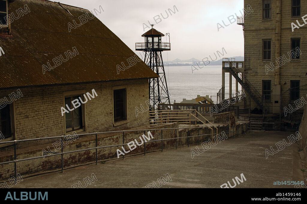 PRISION de la ISLA DE ALCATRAZ. Vista de las instalaciones. San Francisco. Estado de California. Estados Unidos.
