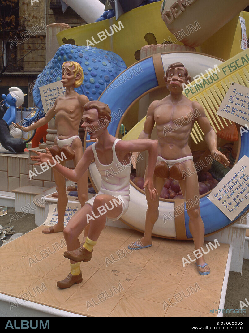 FALLA - LAS OLIMPIADAS - NINOTS.