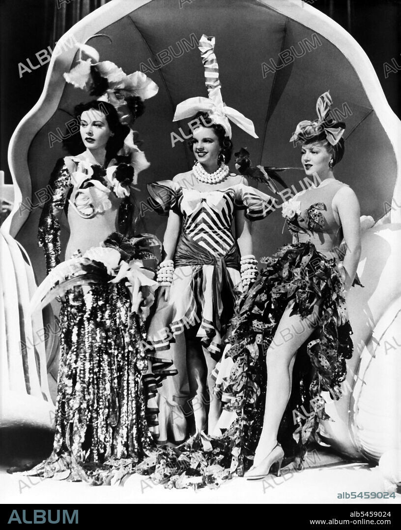 HEDY LAMARR, JUDY GARLAND und LANA TURNER in ZIEGFELD GIRL, 1941, unter der Regie von ROBERT Z. LEONARD. Copyright M.G.M.