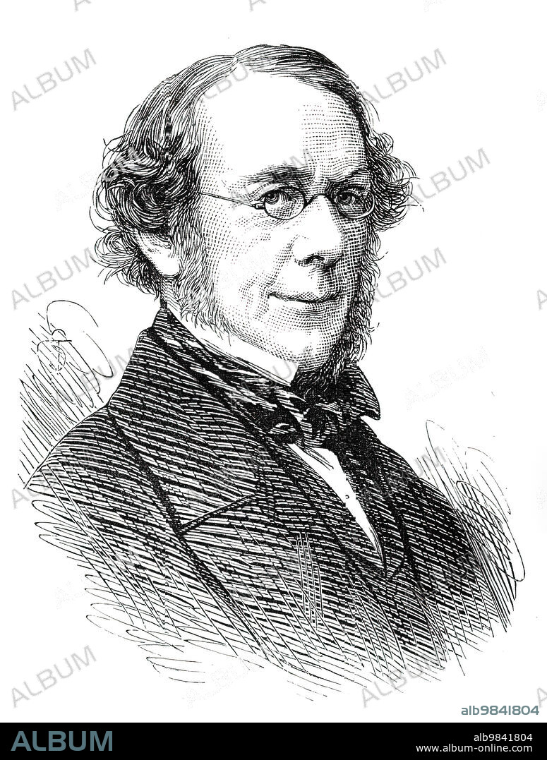 The late Mr. Sotheron Estcourt, 1876. Portrait of 'The Right Hon. Thomas Henry Sutton Sotheron-Estcourt, of Estcourt, in the county of Gloucester, and Darrington Hall, in the county of York...Mr. Sotheron-Estcourt, who was educated at Harrow, and at Oriel College, Oxford, was M.P. for Marlborough 1829 to 1832, for Devizes 1835 to 1844, and for North Wiltshire 1844 to 1865. He was sworn a Privy Councillor and appointed President of the Poor-Law Board in 1858, and in March the following year became Secretary of State for the Home Department'. From "Illustrated London News", 1876.