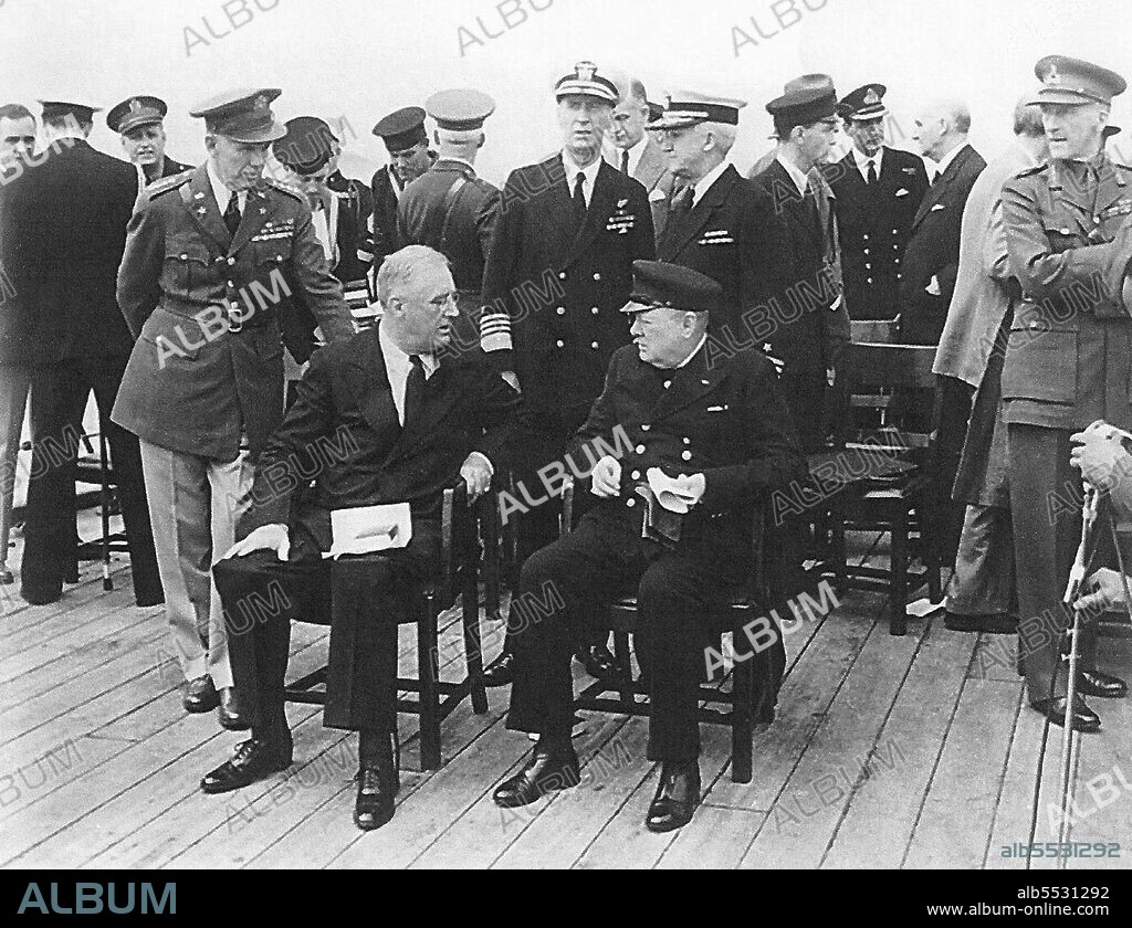 The Atlantic Charter was a pivotal policy statement issued in August 14, 1941 that, early in World War II, defined the Allied goals for the post-war world. It was drafted by the leaders of Britain and the United States, and later agreed to by all the Allies. The Charter stated the ideal goals of the war: no territorial aggrandizement; no territorial changes made against the wishes of the people; restoration of self-government to those deprived of it; reduction of trade restrictions; global cooperation to secure better economic and social conditions for all; freedom from fear and want; freedom of the seas; and abandonment of the use of force, as well as disarmament of aggressor nations. In the 'Declaration by United Nations' of 1 January 1942, the Allies of World War II pledged adherence to this charter's principles. The Atlantic Charter set goals for the post-war world and inspired many of the international agreements that shaped the world thereafter. The General Agreement on Tariffs and Trade (GATT), the post-war independence of European colonies, and much more are derived from the Atlantic Charter.