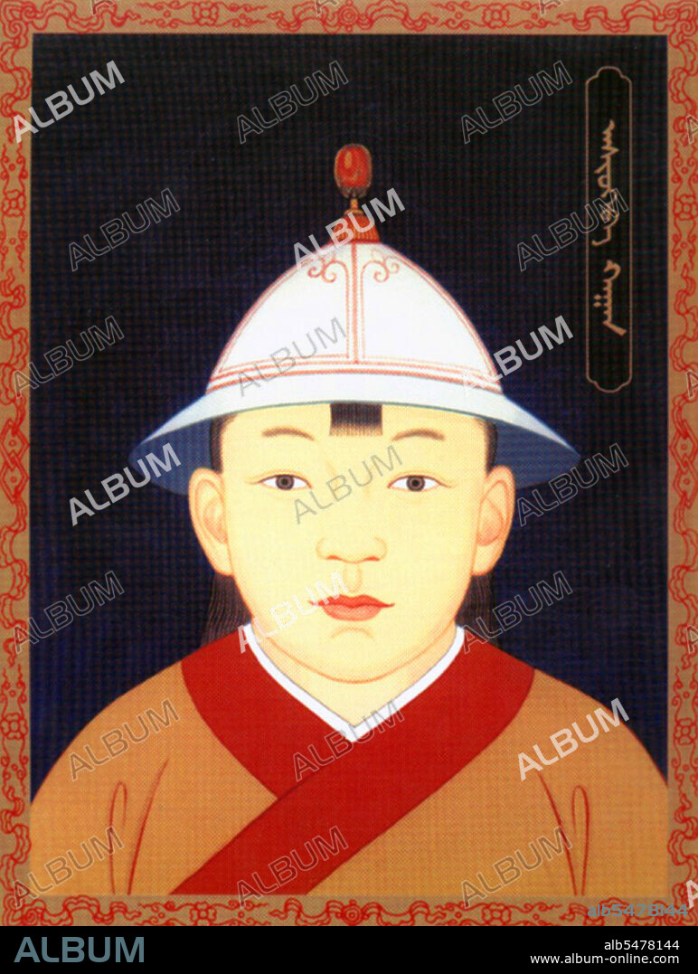 Ragibagh (Arigabag) was a son of Yesun Temur who was briefly installed to the throne of the Yuan Dynasty in Shangdu in 1328. Although he should have been the seventh ruler of the Yuan Dynasty in succession to his father Yesun Temur Khan, or Emperor Taiding, he was dethroned by his rival who was installed by coup before Ragibagh's succession. He is regarded as the 11th Khagan of the Borjigin Empire in Mongolia. The eldest son of Yesun Temur, Ragibagh was born in 1320, the year of the white monkey. At the end of 1328, the yellow dragon year, he assumed the throne, but only a month later he was dethroned.