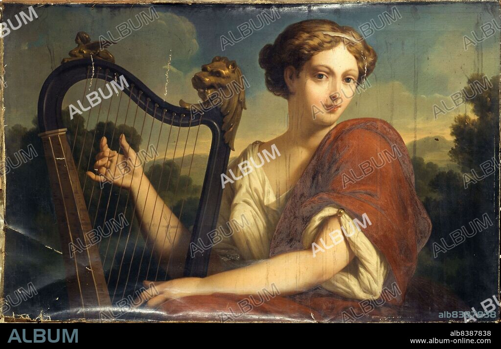 EDMOND COLLIGNON. Allegory of music, 1856.